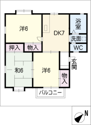 ファミール輝峰 1階