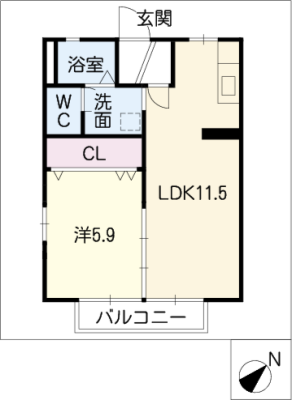 レジデンス神戸 1階