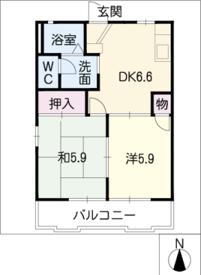 ＳＳコーポ　Ｄ 2階