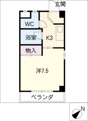 シャンブルⅡ 3階