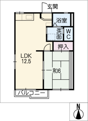 グリーンステージ白山Ｂ棟