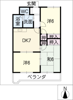 野田マンション 2階