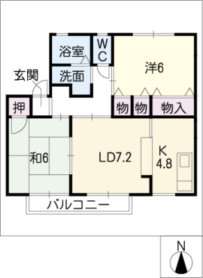 セジュール横須賀 2階