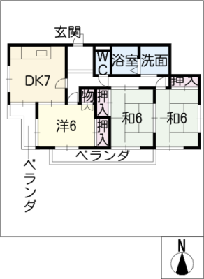 Ｍハイツ佐藤 4階