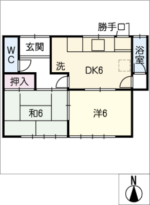 大岩町反茂貸家　南棟 