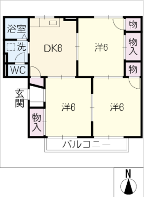 セジュール小林 2階