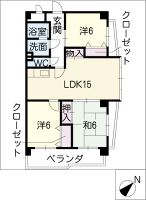 福東ジュネス１１ 3階