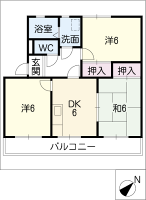 シティ・ナカヤマＡ 1階