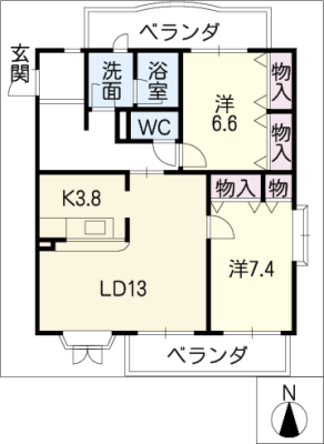 カーサブランシェ 3階