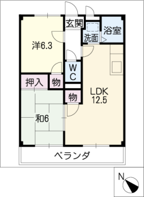 ライフ２１レイク 3階