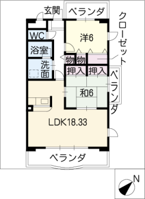 ウィンフィールド弥生 3階