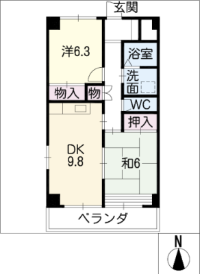 パークサイドマンション奥野 5階