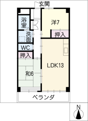 パークサイドマンション奥野 4階