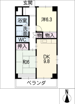 パークサイドマンション奥野 3階