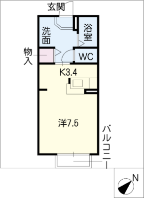 コンフィデントハイツ 2階