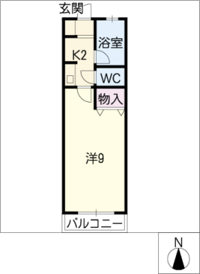コーポカワムラ 1階