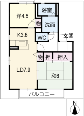 ルミエール紫陽花 1階