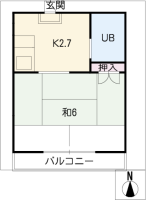 コーポ丸地 2階