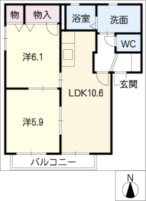 クールアムールＢ棟