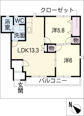 セントレアハイツナカムラ 1階