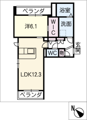 グランカーサ 2階