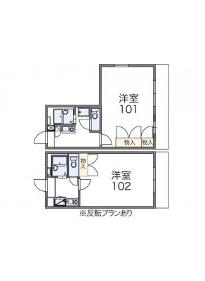 レオパレス牛川 1階