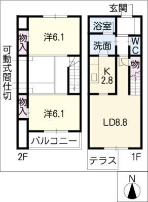 朝倉川アパートメントハウス 1階