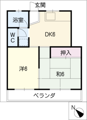 天カ須賀マンション 3階