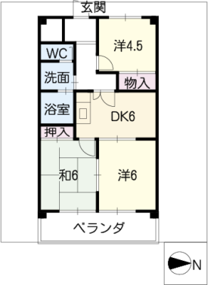 ベルトピア鈴鹿ＯＮＥ 2階