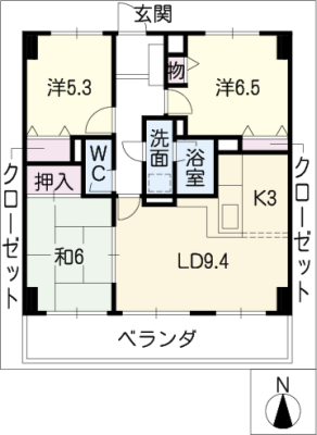 ダイアパレス九華公園１０４