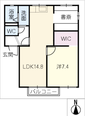 エイト・スクウェア芳ヶ崎 2階