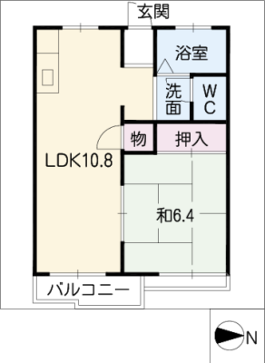 タウニー十宮 1階