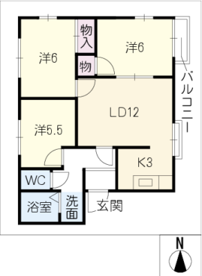 フレグランス石塚Ａ棟 2階