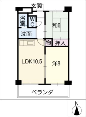 コート西浦 7階