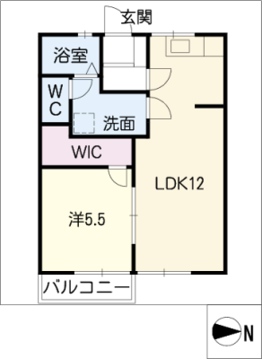 メープルマツモト 2階