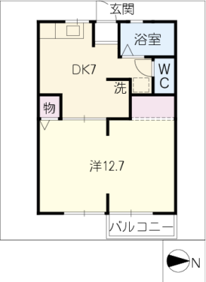 メープルマツモト 2階