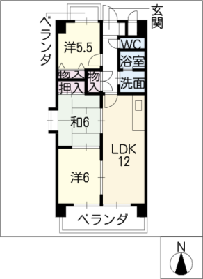 プレステージ西浦 5階