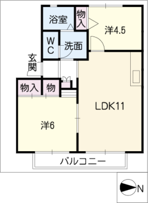 アイリスときわＡ棟 2階