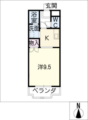 辻マンションＡ棟 3階