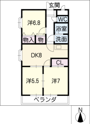 ソシア松本 3階