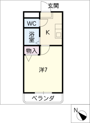 ピセスベルデ茂福 1階