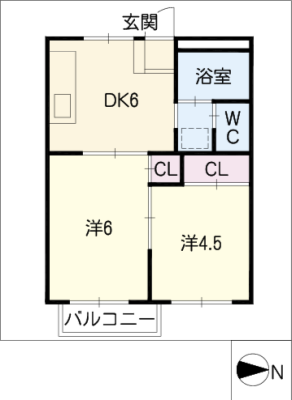 斉木アパート 2階