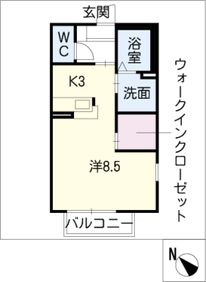 アドバンス　Ｋ 2階