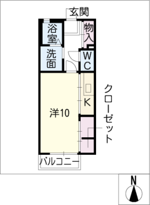 ビリーヴ　（西棟） 1階