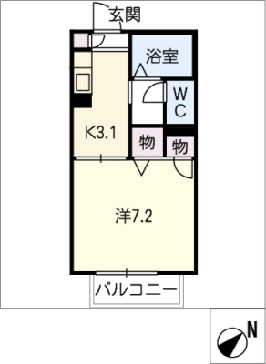 セントレージ伊倉 1階