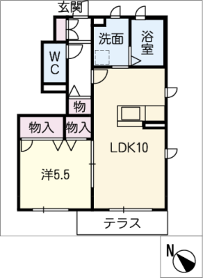 エクセレントＳＡＩＫＩ　Ｄ棟 1階