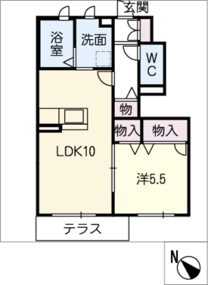 エクセレントＳＡＩＫＩ　Ｄ棟 1階