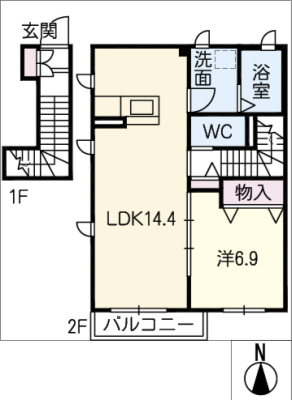 ヘリテージ泊 2階