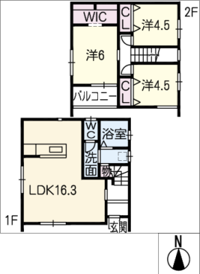 オランジュベール川尻　Ｄ棟