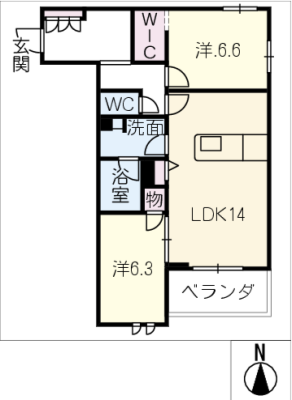 シャーメゾンステージリプルス 3階